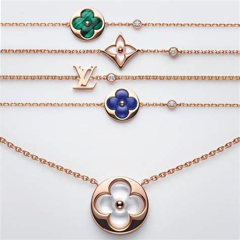 blooming necklace louis vuitton|Louis Vuitton blossom collection earrings.